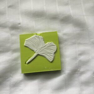 Two sides hand made rubber stamp